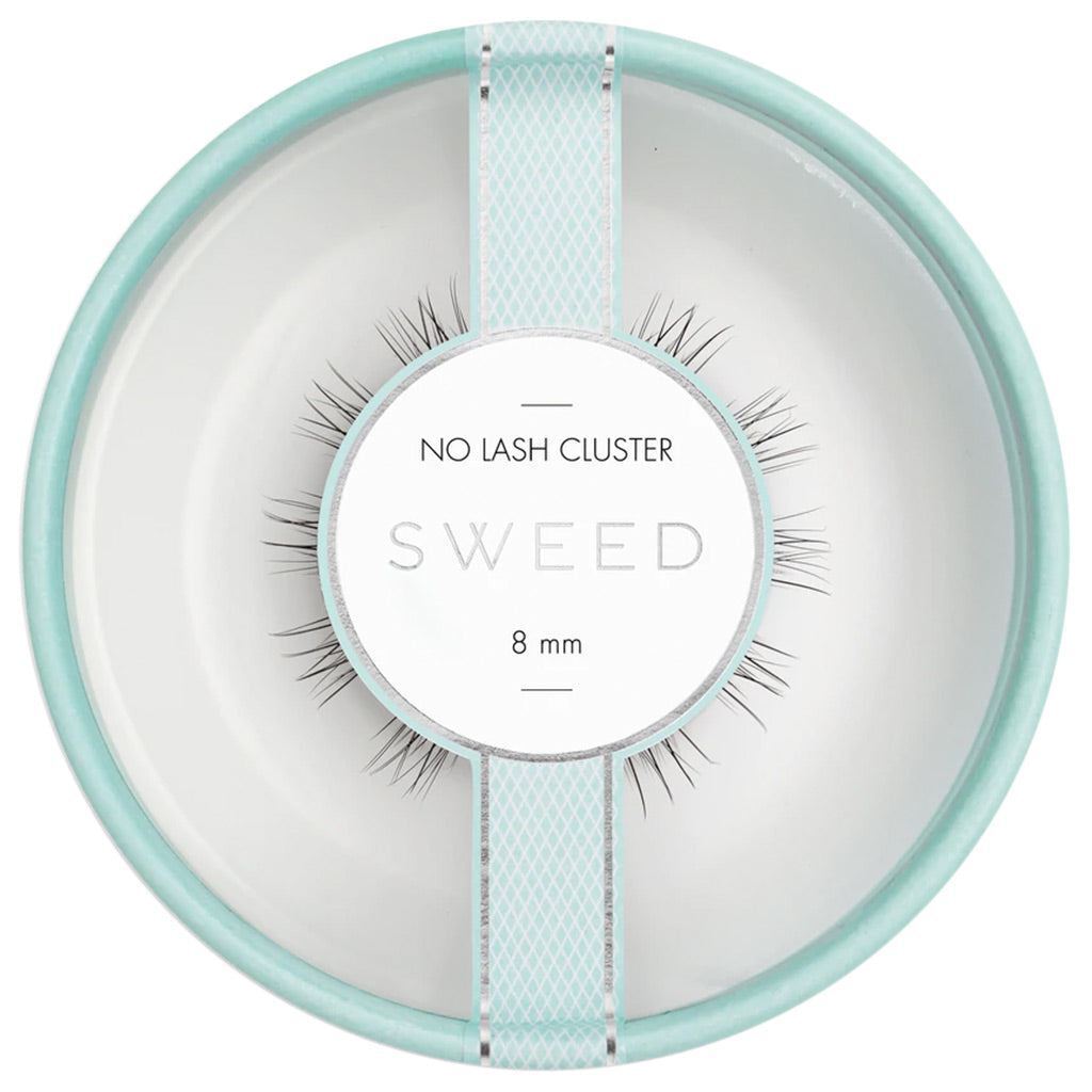 SWEED Lashes No Lash Cluster - 8mm - False Eyelashes with Seamless Band