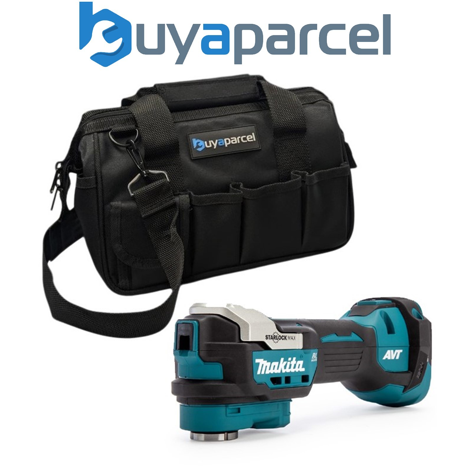 Makita DTM52Z 18v LXT Brushless Multi Tool Starlock Keyless Change + Tool Bag