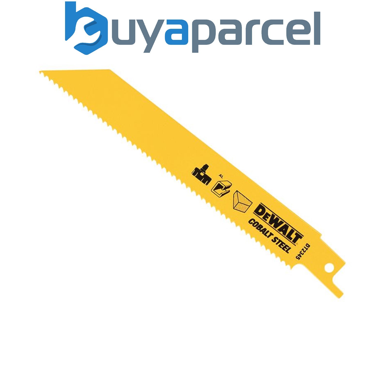 5 x Dewalt DT2345-QZ Bi-Metal General Purpose Reciprocating Blade 152mm x 10 TPI