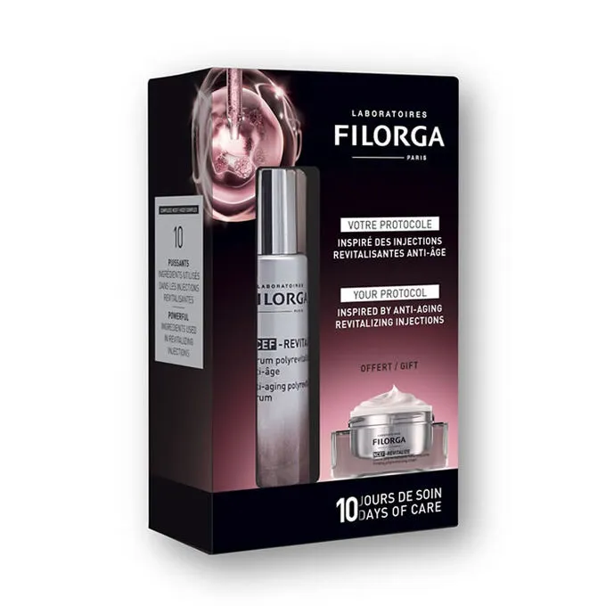Filorga NCEF-Revitalize Anti-Aging Polyrevitalizing Serum 30ml Set 2 Pieces