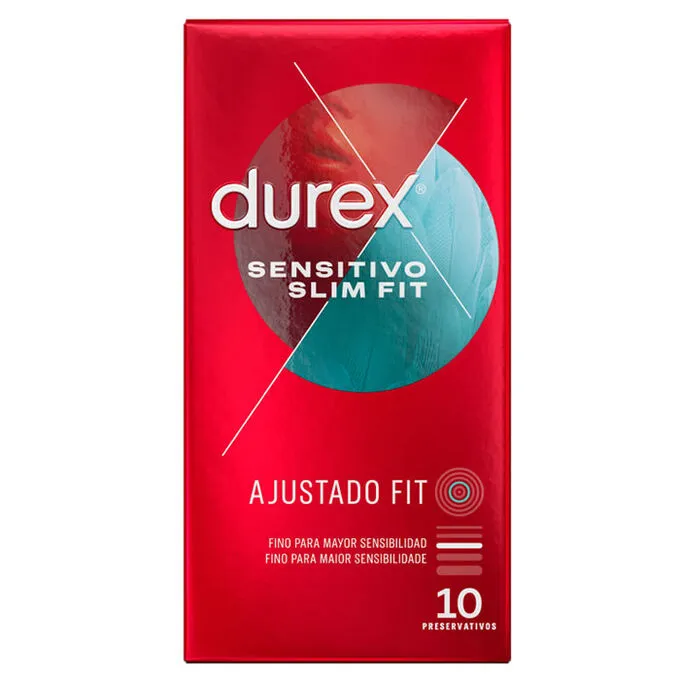 Durex Sensitive Slim Fit 10 Units