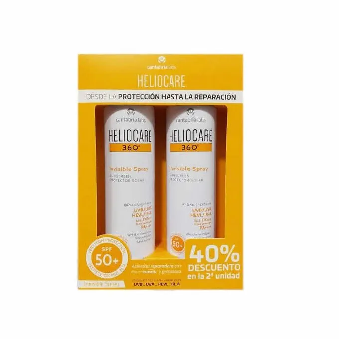 Heliocare Invisible Spray 360 Spf50+ 2x200ml