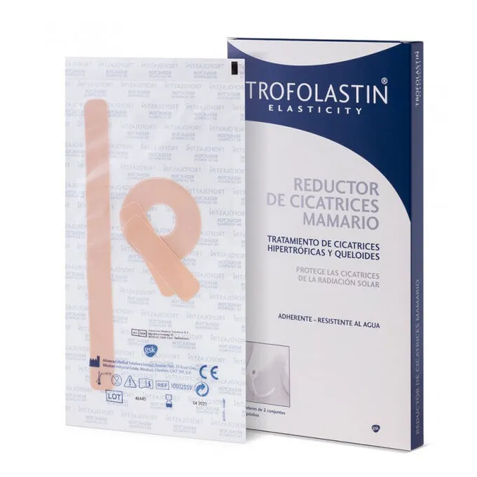 Trofolastin Breast Scar Reducer 3 Blister Packs Of 2 Dressing Sets