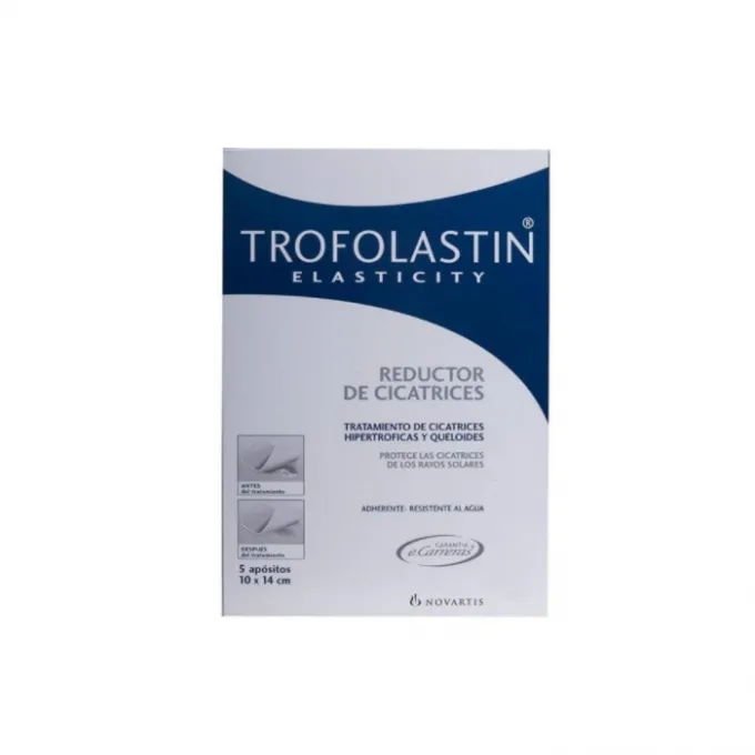 Trofolastin Elasticity Scar Reducer 10x14cm 5 Units